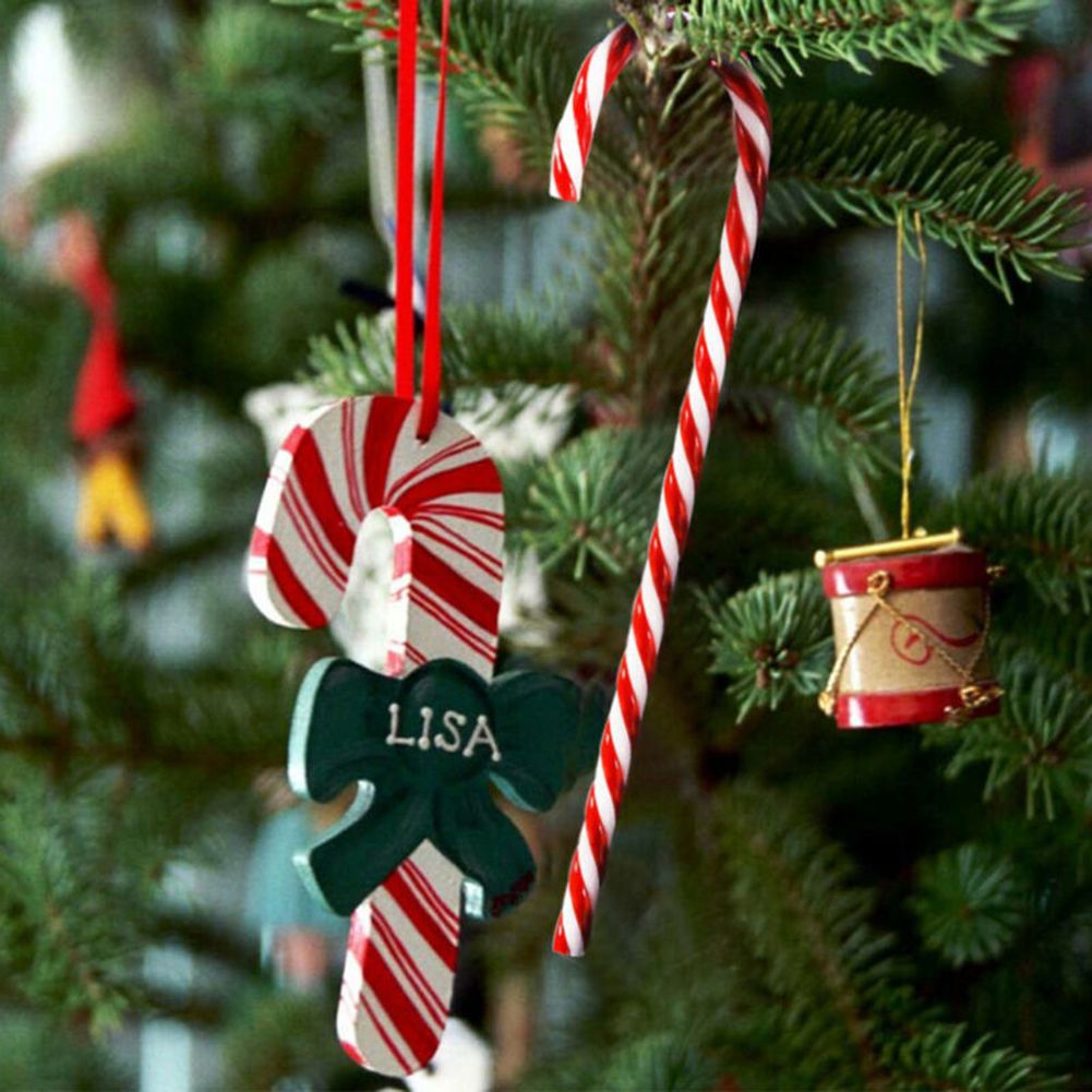 12Pcs 15cm Christmas Candy Canes Xmas Tree Hanging Ornaments Decoration