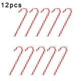 12Pcs 15cm Christmas Candy Canes Xmas Tree Hanging Ornaments Decoration - Extra Image