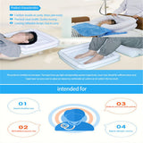 Inflatable Hairwash Basin Shampoo Basin Bathing Aid Wash Hair PVC Foldable Shampoo Basin Wash Basin for Disabled Elder People