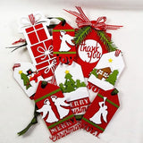Christmas Carbon Steel Cutting Dies Craft Die Cuts for Card Making and Scrapbooking - Front View
