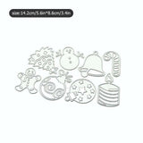 Christmas Carbon Steel Cutting Dies Craft Die Cuts for Card Making and Scrapbooking
