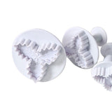 Christmas Holly Leaf Plunger Cutter Holly Leaves Fondant Mold Cutter Christmas Party Cake Cupcake Decorating Baking Tools