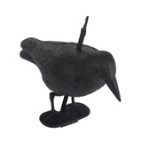 Bird Scarecrow Fake Plastic Crow Black Feathered Crows Bird Repellent for Outdoor Garden Yard