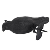 Bird Scarecrow Fake Plastic Crow Black Feathered Crows Bird Repellent for Outdoor Garden Yard