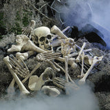 28Pcs Halloween Skeleton Bones Halloween Props Skeleton Tricky Bones Haunted House Party Decorations - Side View