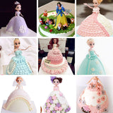 8 Inch Cake Mold Decorative Semicircle Princess Doll Dress Cake Pan Cake Baking Pan