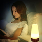 Smart Wireless Motion Sensor Night Light Battery Operated Lamp Bedside Table Desk Lamp for Bedroom Living Room Kitchen Kids Room - Rear View