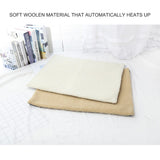 Pet Blanket Self Heating Blanket for Cats Dogs Heating Mat Warm Cozy Pet Blanket Bed Mat - Top-Down View