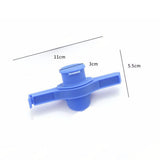 Random Food Bag Sealing Clips Striping with Discharge Nozzle Sealing Clamps Seasoning Bag Tools - Side View