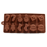 Christmas Mold Silicone Chocolate Mold Non Stick Baking Mold