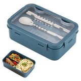 Lunch Boxes Bento Boxes Leakproof Lunch Boxes for Microwave Bento Lunch Boxes with 3 Compartments and Tableware
