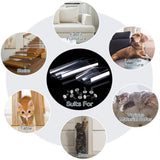 8pcs Cat Scratch Furniture Protector Pad Pet Couch Protector Cat Dog Claw Guards with 20pcs Pins