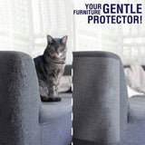 8pcs Cat Scratch Furniture Protector Pad Pet Couch Protector Cat Dog Claw Guards with 20pcs Pins