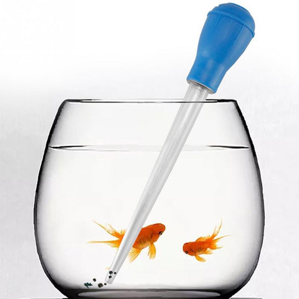 Fish Tank Water Changer Measuring Pipette Cleaning Pipette with Dropper Liquid for Aquariums