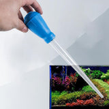 Fish Tank Water Changer Measuring Pipette Cleaning Pipette with Dropper Liquid for Aquariums