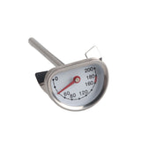 Stainless Steel Deep Frying Pan Japanese Tempura Fryer with Thermometer Control Non Stick Frying Pan for Kitchen