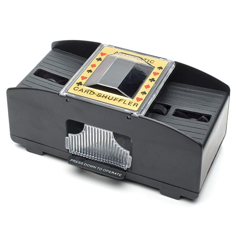 Professional Automatic Card Shuffler High Speed Automatic Shuffling Machine Battery Powered Card Shuffler