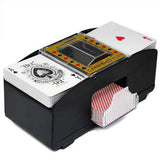 Professional Automatic Card Shuffler High Speed Automatic Shuffling Machine Battery Powered Card Shuffler - Close-Up Angle