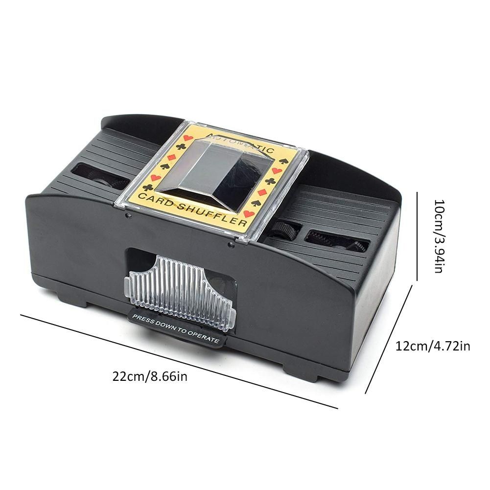 Professional Automatic Card Shuffler High Speed Automatic Shuffling Machine Battery Powered Card Shuffler
