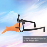 Halloween Party Glasses Witch Nose Glasses Fancy Dress Funny Eye Glass Frame Witch Cosplay Props Costume Accessories