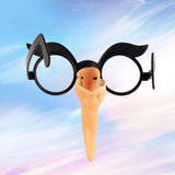 Halloween Party Glasses Witch Nose Glasses Fancy Dress Funny Eye Glass Frame Witch Cosplay Props Costume Accessories