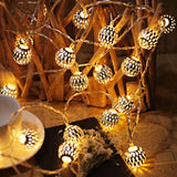 Moroccan Balls Light String 30 LEDs Fairy Light Battery Powered Decorative Light String