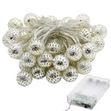 Moroccan Balls Light String 30 LEDs Fairy Light Battery Powered Decorative Light String