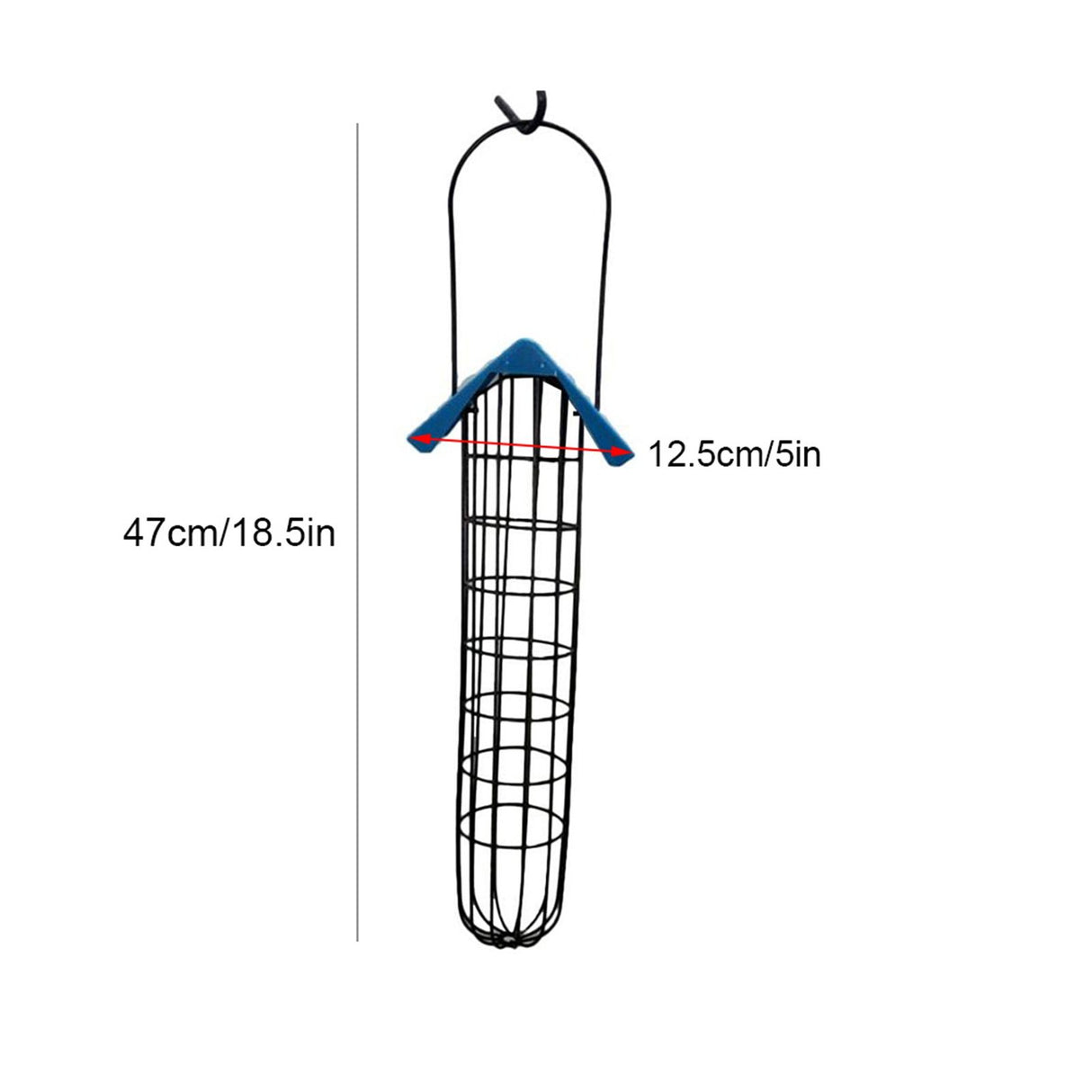 Outdoor Bird Feeder Fat Ball Food Dispenser Wild Bird Hanging Feeder