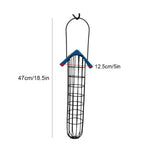 Outdoor Bird Feeder Fat Ball Food Dispenser Wild Bird Hanging Feeder - Front View