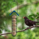 Outdoor Bird Feeder Fat Ball Food Dispenser Wild Bird Hanging Feeder - 45-Degree Angle