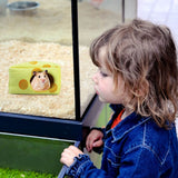 Cheese Shaped Pet Hamster Sleeping Warm Nest Winter Warm Beds Cave Pet Supplies
