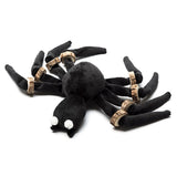 Halloween Spider Cat Toy with Teething Wood Chip Pet Funny Black Spider Legs Cat Toy Halloween Pet Funny Toys