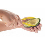 Avocado Slicing Tool 3 in 1 Avocado Cutter Tool with Comfort Grip Handle Shea Corer Peeler Kitchen Tools - Top-Down View