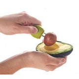 Avocado Slicing Tool 3 in 1 Avocado Cutter Tool with Comfort Grip Handle Shea Corer Peeler Kitchen Tools