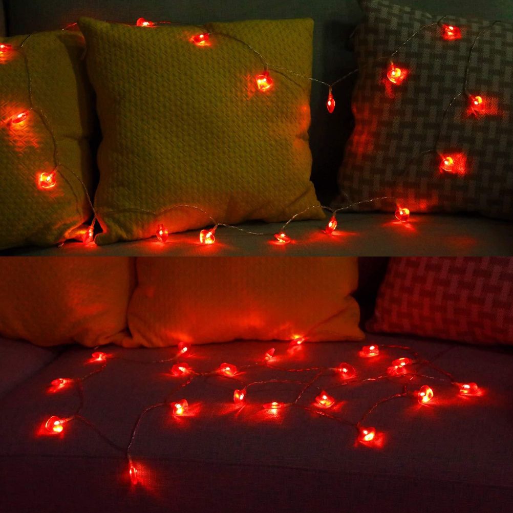 Heart Shaped String Light Valentine's Day LED String Light DIY Decorative Light