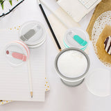 Silicone Collapsible Cup Portable Telescopic Drinking Cup with Cover for Travel Camping