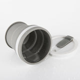 Silicone Collapsible Cup Portable Telescopic Drinking Cup with Cover for Travel Camping - Extra Image