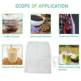 100 Grit Nylon Mesh Filter Bag Tea Fruit Juice Coffee Wine Nylon Mesh Net Strain Liquid Filter Bag Kitchen Accessories