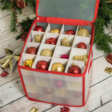 Transparent Storage Organizer Case for Storing Xmas LED Lights Garlands Christmas Tree Decorations