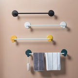 Towel Bar Rack Wall Mounted Bath Towel Holder Towel Hanger Hand Towel Bar Door Handle for Bathroom Kitchen - Low Angle