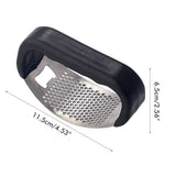 Garlic Press Stainless Steel 2 In 1 Garlic Cutter and Bottle Opener Manual Garlic Cutter Smasher Crusher - Extra Image