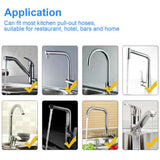 Kitchen Sink Pull Down Faucet Sprayer Pull Out Spray Head Replacement Head