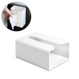 Kitchen Toilet Paper Box Adhesive Wall Mounted Paper Towel Holder Toilet Tissue Box
