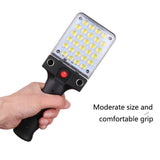 Rechargeable LED Work Light Portable Magnetic Flashlight Inspection Lamp for Car Repair Camping and Emergency - 45-Degree Angle