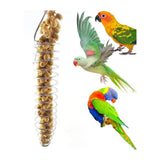 Stainless Steel Bird Fruit Vegetable Holder Bird Food Basket Skewers for Parrots Cockatiels Birds - Side View