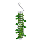 Stainless Steel Bird Fruit Vegetable Holder Bird Food Basket Skewers for Parrots Cockatiels Birds - Extra Image