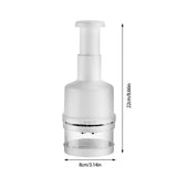 Multifunctional Manual Garlic Masher Kitchen Stirrer Vegetable Cutter Garlic Press Machine for Kitchen Tool