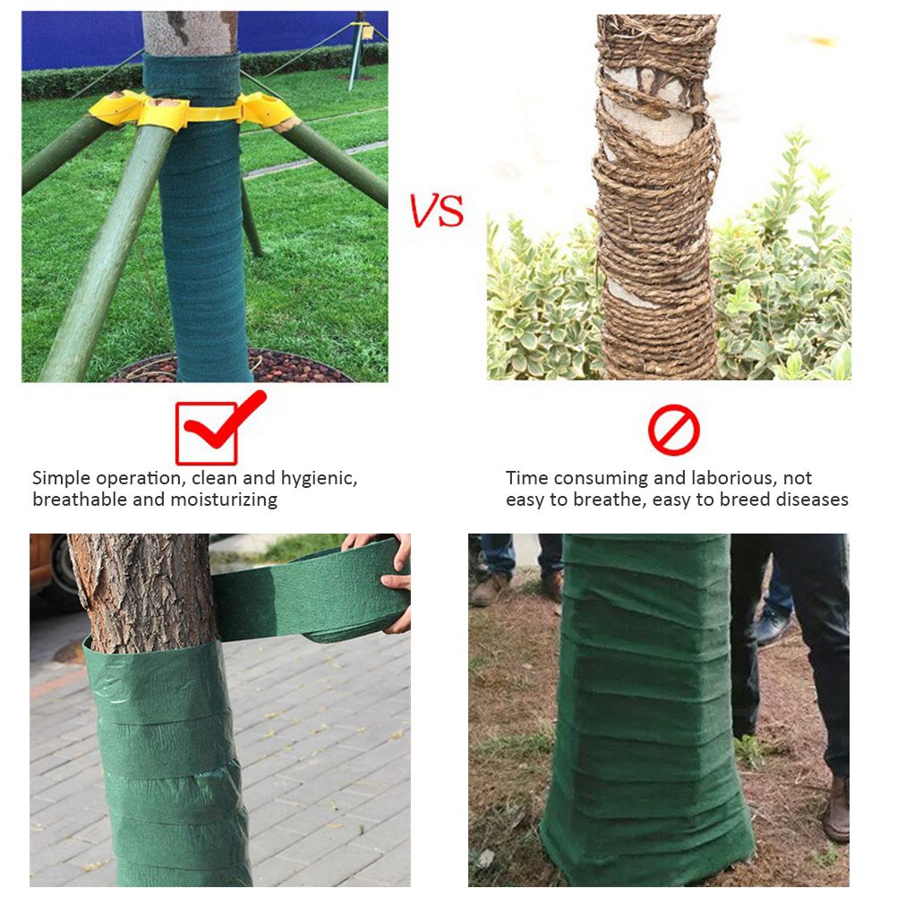 Tree Wrap Breathable Fabric Tree Protector Winter Tree Guards Tree Protective Wrap