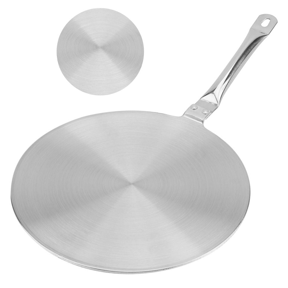 Stainless Steel Induction Diffuser Plate Heat Diffuser for Electric Gas Stove Induction Cooktop Heat Diffuser Cooking Induction Adapter