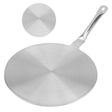 Stainless Steel Induction Diffuser Plate Heat Diffuser for Electric Gas Stove Induction Cooktop Heat Diffuser Cooking Induction Adapter